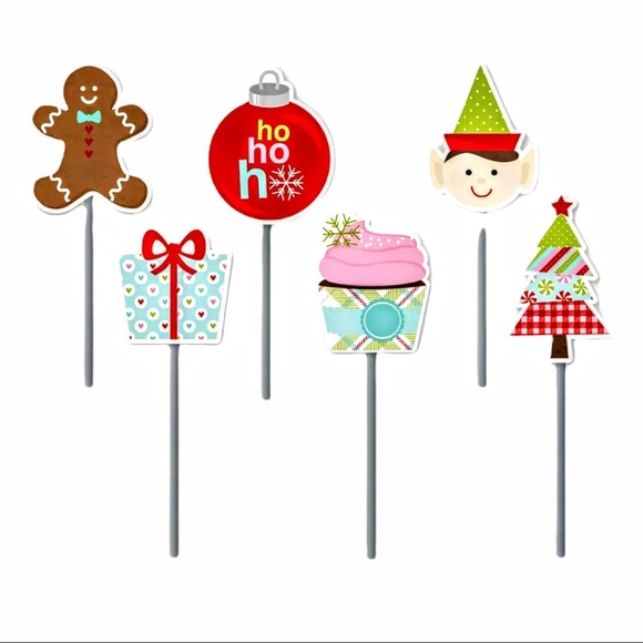 NIP Simple Stories Mistletoe Kisses Decorative Clips - Picture 3 of 11